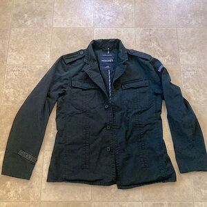 Vtg Nautica Jeans Co. Lightweight Button Down Jacket Mens Size Medium
